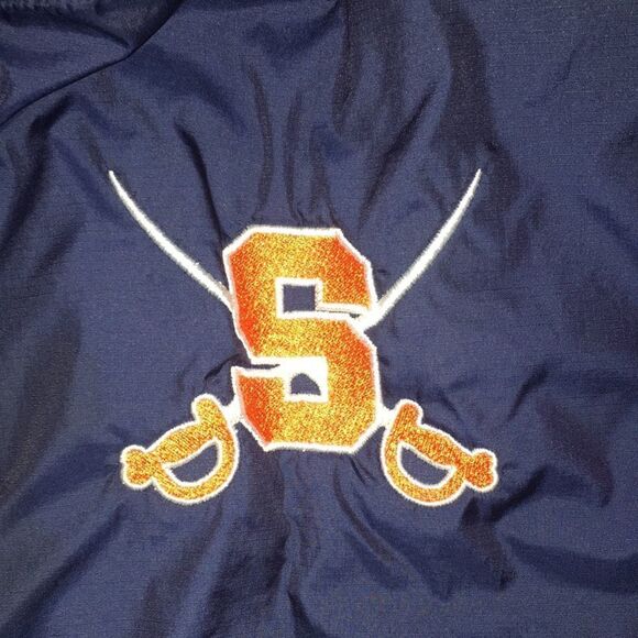 Syracuse orange orangemen University Fencing Team issue pullover warmup jacket🤺 - Picture 4 of 5